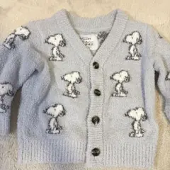 値下げ！gelato pique スヌーピー カーディガン XXS