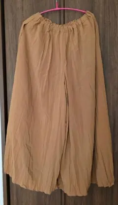 ガウチョパンツ Fサイズ ベージュ