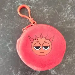 未使用 スプランキー ミニポーチ コインケースキーホルダー 赤