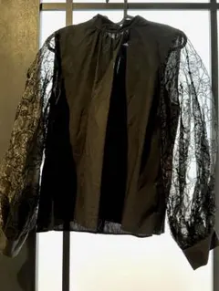 ZARA ザラ　シースルーブラウス