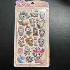 ラブブ ぷにぷにおしりシール ぷくぷくシール 3Dシールステッカー