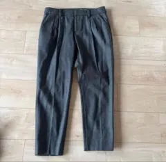 春先ピッタリAODRE アドーアグレー クロップドパンツ