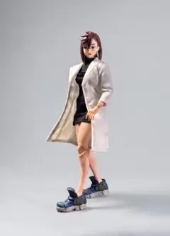 C白 1/12スケール ドール コート 衣装 蝸之殻 メガミデバイス