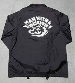 ✨マンウィズ ×EMERICA COACH JACKET S ブラック ✨マンウィズ ×EMERICA COACH JACKET S ブラック 2025年最新