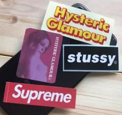 Hysteric glamourヒステリックグラマーstussyステッカーセット
