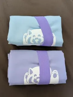 グラニフ 札幌限定 イカク エコバッグ 水色紫セット