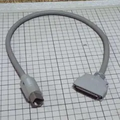 貴重_Apple Old-PowerBook用SCSIケーブル_ハーフベロー