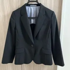 AOKI レミュー プレシャスストレッチ ジャケット　ブラック　ストライプ　11のサムネイル