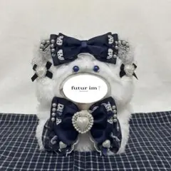 【 11-12cm 新作 着ぐるみ ぬい服 おすわりぬい服 ハンドメイド ねこ耳