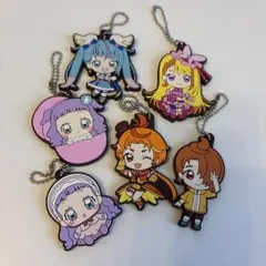 ひろがるスカイプリキュア　ラバーマスコット6個セット