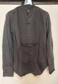 BACK BONE CLASSIC/ドレスシャツ/黒