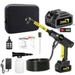 高圧洗浄機 コードレス 充電式 洗車機 ブラシレスモータ搭載 10MPa 大rm