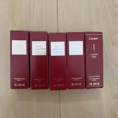 カルティエ香水　サンプル　５本セット