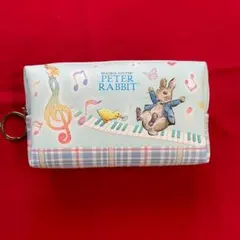 ピーターラビット 音楽モチーフ ポーチ