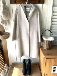 URBAN RESEARCH DOORS ウール2WAYフードコート 美品！