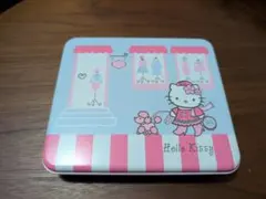 キティ缶入りレターセット海外限定　ケース　Hello Kitty平成レトロ