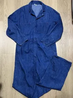 美品✨60sビンテージ デニム オールインワン 繋