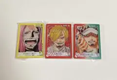 3個セット　一番くじ ワンピース G賞 カードデザインアクリルスタンド