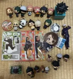 呪術廻戦　マスコットフィギュア　アクリルスタンド等グッズまとめ売り