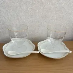 アフタヌーンティー　デザート　カップ&ソーサー　セットのサムネイル