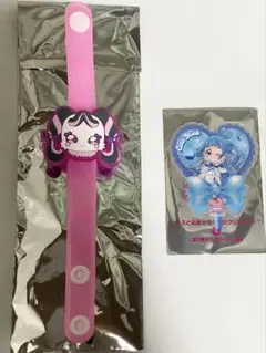 キミとアイドルプリキュア 映画　入場者特典 うちわ型クリアカード　アイアイブレス