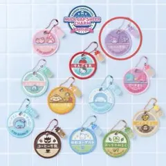 산리오 キャラクターズ ミルクキャップシアーチャーム 쿠로미 食玩
