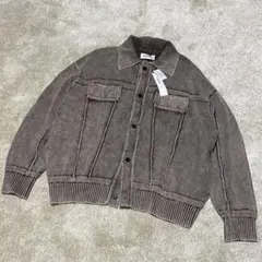 ciaopanic ヴィンテージ加工 トラックジャケット コットン ブラウン L