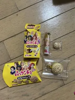 パックンチョ オーロラ姫 前髪クリップ リップクリーム