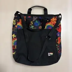 PUMA 総柄プリント 2WAY トートバッグ ショルダーバッグのサムネイル