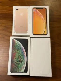 Apple iPhone 箱のみセット 4種まとめ売り 中古