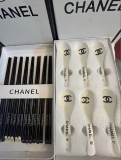 CHANEL ノベルティ スプーンと箸セット