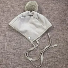 コニー ベビー帽子 ボンネット 6-12m 秋冬