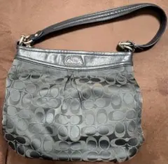 Coach ブラック ショルダーバッグ