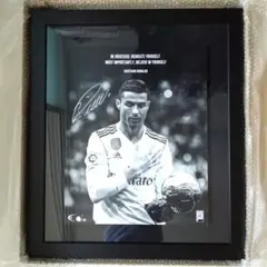 【世界限定30枚】 ロナウド直筆サイン入クォートアート \