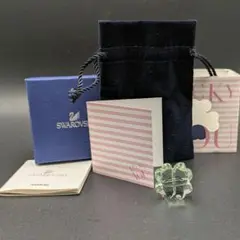 Swarovski 四つ葉のクローバー 置物