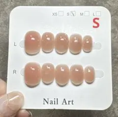 Sサイズ　ハンドメイドネイルチップ　ベリーショート　フォルムチップ厚みありのサムネイル