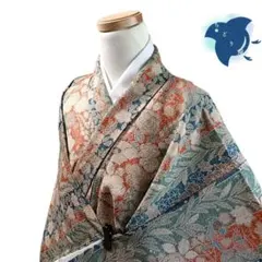 近江ちぢみ 紫 グラデーション証紙あり - メルカリ