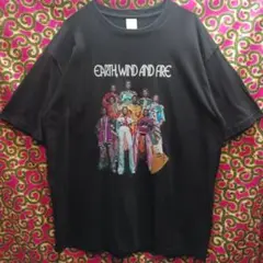 Earth, Wind and Fire Tシャツ ブラック Disco