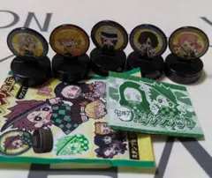 鬼滅の刃　スタンプ烈伝　５個セット 宇髄　天元　無惨　善逸　伊黒　錆兎