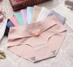 Lサイズ5枚セットレディースショーツ下着無地 シームレスショーツ 肌に優しい