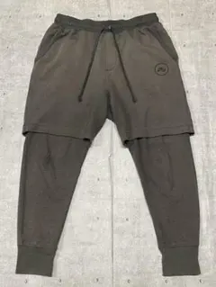 NIKE レイヤード スウェットパンツ リブパンツ フェイクレイヤード ナイキ