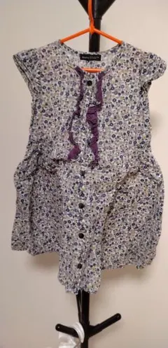 BeBe ベベ サイズ 110 花柄 ノースリーブワンピース