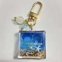 海の箱 シャカシャカ キーホルダー チャーム シェイカー a※訳ありオーダー不可
