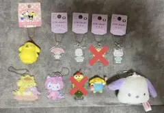 サンリオ sanrio キーホルダー マスコット まとめ売り