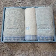 WEDGWOOD タオルセット フェイスタオル1枚 ウォッシュタオル2枚