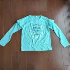 Fix Foxy 水色フリルTシャツ 150