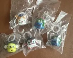プロ野球マスコット　めじるしアクセサリー　5点セット