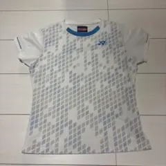 ヨネックス バドミントンウェア M ホワイト/ブルー