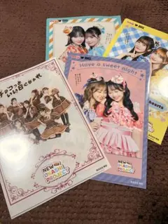 FRUITS ZIPPER クリアファイル 4枚セット