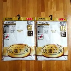 半袖 v首 グンゼ l